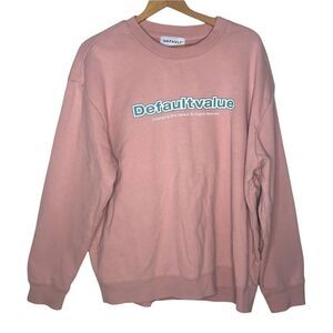 DEFAULT SWEATSHIRT, PINK Size M